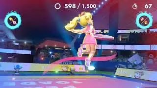 Mario Tennis Aces (Doubles) - Ring Shot Co-op Request (Peach, Toadette, Daisy & Toad)
