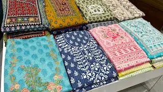 A1 QUALITY COTTON SUITS ✅ TRUSTED MANUFACTURER OF COTTON SUITS / DRESS MATERIAL MARKET AHMEDABAD