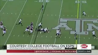 Browns Film Analysis on Edge Rusher Prospect Nick Hampton - Sports4CLE, 3/9/23