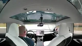 360&deg; - Tesla FSD Beta 10.2 goes to Disney World! - Single Intervention 30 Mile Drive