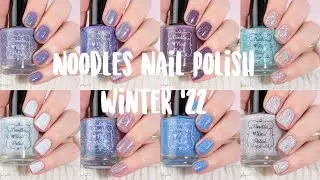 Winter 2022 Noodles Nail Polish Live Swatch Review JodisPolish