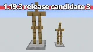 Minecraft 1.19.3 – Release candidate 3 – Versión final retrasada a mañana para arreglar más bugs