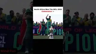 South Africa Won The WCL 2025  Celebration 💀 #shorts #cricket #viral