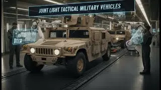 How Joint Light Tactical Military Vehicles Are Made | Inside the Defense Factory (Full Process)