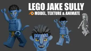 Blender Feels Hard? This Lego Jake Sully Tutorial Fixes It