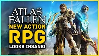 New Action RPG Atlas Fallen Looks Insane - Monster Hunter Mixed With Elden Ring?
