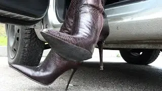 Dark brown #knee Elegants #Boots #BOOTS outdoor