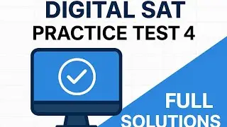 SAT Digital Practice Test 4 &ndash; Module 1 (Full Solutions & Explanations)