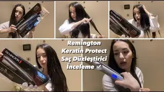 REMINGTON KERATİN PROTECT S8540 SAÇ DÜZLEŞTİRİCİSİ İNCELİYORUM✔️500 ₺’ye değer mi? (ÜRÜN İNCELEME)