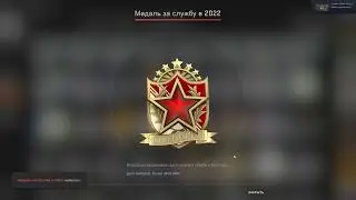Getting RED 2022 Service medal Tier 6 in CSGO