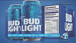 Bud Light loses its title to Modelo as America's top-selling beer