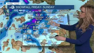 Hottest Christmas ever in Denver, snow expected  this weekend