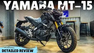 Yamaha MT-15 Metallic Black Review | Style, Performance & Mileage