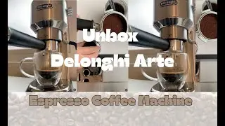 Unboxing De'longhi Arte | 開箱Delonghi EC885.M 半自動義式咖啡機 #unboxing #開箱 #coffeemachines