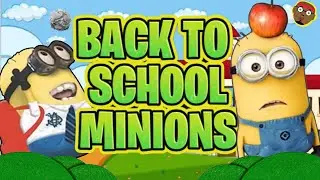 Minions Back to School RUN | Minions Kids Brain Break | Minions Game for Kids | PhonicsMan Fitness