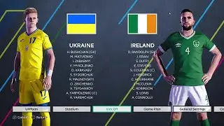 Ukraine vs Ireland | UEFA Nations League Matchday 4 | Played in Poland