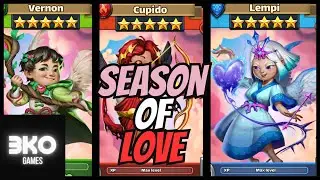Cupido Lempi Vernon Voluptas & Zarola - Feeling the LOVE for these Cupid cuties? Empires & Puzzles