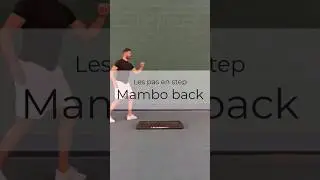 Mambo back babeyyyy. Un pas de 3,4 ou 5 temps en step #lespasenstep #stepmaster