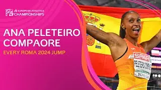 Back with a BANG! 💥 Ana Peleteiro-Compaor&eacute; 🇪🇸 | Every Roma 2024 jump