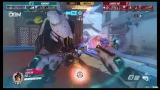 Tobi 1 vs 1 Haksal Dragonblade Overwatch