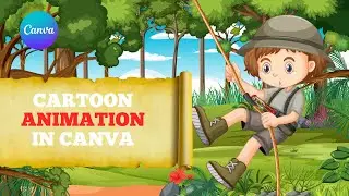 How to Make Cartoon Animation in Canva | Easy Method #cartoonanimation #animationtips