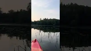 Kayaking Egypt Pond - Chesterville Maine