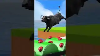 Hippo Guess The Right Key ESCAPE ROOM CHALLENGE Animals Cage Game #shorts