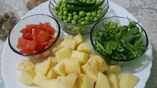 মটর নিমনা শীতের মটর শুটি দিয়ে বানিয়ে নিন দারুন স্বদের রেসিপি ll Matar Nimona Recipe in Bangla 