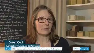 Montagrier (24) la conseillère municipale britannique menacée par le Brexit