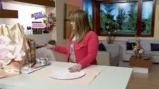 Mariel Lasala - Bienvenidas TV en HD -  Pinta un cartel de bienvenida con mariposas.
