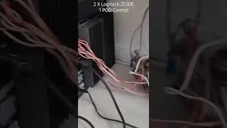Logitech Z5500  2 Subwoofer 1 POD Control