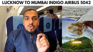 Lucknow To Mumbai | IndiGo Airbus 6E5042 Flight | Air Journey | bbr Vloggs