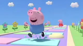 Peppa Pig Slipped on Rainbow Ice 🌈❄️🐷 | Kids Songs & Nursery Rhymes