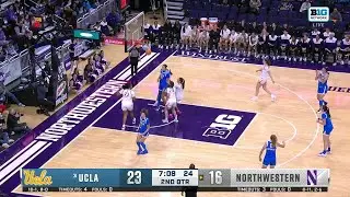 Kiki Rice COAST-TO-COAST AND-1 at Northwestern | UCLA Women's Basketball