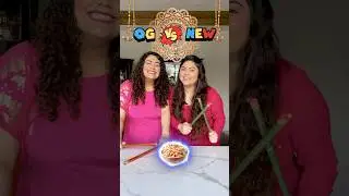 🪔OG vs. New Navratri Chaat Challenge! #foodchallenge #navaratri