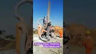 #metalmining #miningmachinery #drillingrig #construction #mining #drillrig #sitework