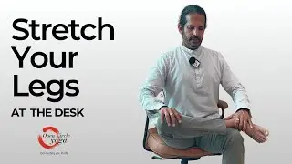 Leg Stretch for Lower Back Relief – 3-Minute Desk Routine