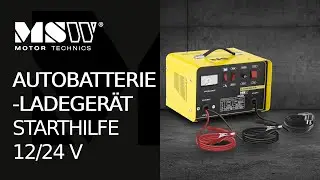 Autobatterie-Ladeger&auml;t MSW Motor Technics S-CHARGER-50A | Produktpr&auml;sentation