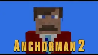 Anchorman 2 The Legend Continues: Green Screen Scene but it's Minecraft