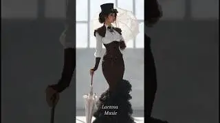 STEAMPUNK  COUTURE RUNWAY!! #ai #fashion #aiartmodellookbook #fashionshow #couture #weddinggown