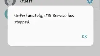 How to fix ims service has stopped samsung j1,  j4, j6 plus, j7 prime