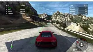 17,000 redline RPM and 20,000 max RPM in FM3 intro.
