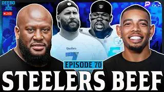 James Harrison reacts to Joey Porter Sr's Big Ben comments + Malik Willis to Steelers? | Deebo & Joe