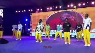 Christian baller Scott Evans performance at the 2023 Urban Gospel Festival
