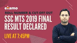 SSC MTS 2019 Final Result Declared | Cut-off & Roll Number Out | Rahul Mishra Sir