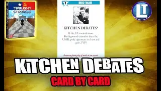 Twilight Struggle STRATEGY / HOW Do You PLAY the KITCHEN DEBATES Card?