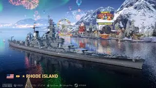 Линкор RHODE ISLAND в World Of Warships Legends