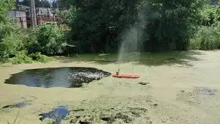 Массив Кийловский: боремся с цветением воды и термоклином аэратором Green Stream