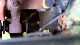 Shifting Dodge 5 Speed Transaxle with Homemade Shift Rod Bushing