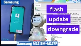 Samsung M12 SM-M127F Update or Downgrade flash With odin